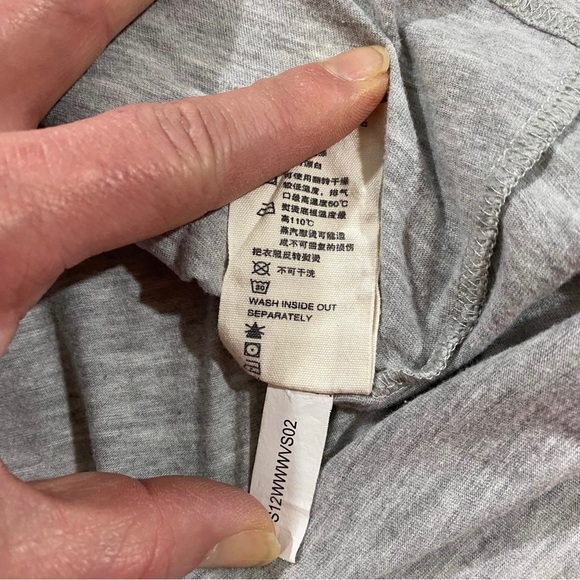 Evisu Men Heather Grey Evisu Osaka Print Racerback Tank T-Shirt Sz S Patch Japan - Picture 11 of 15